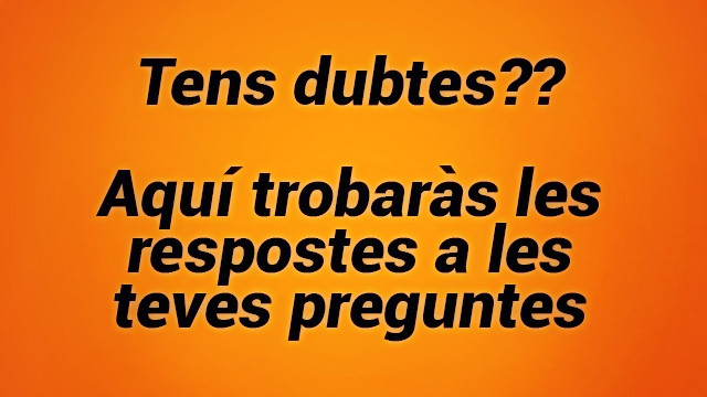 Preguntes freqüents